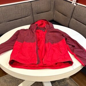 Marmot Red and Maroon Jacket